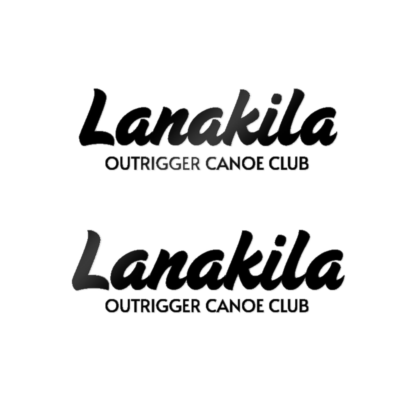 Bestest X Lanakila Die-Cut Stickers - Lanakila Black