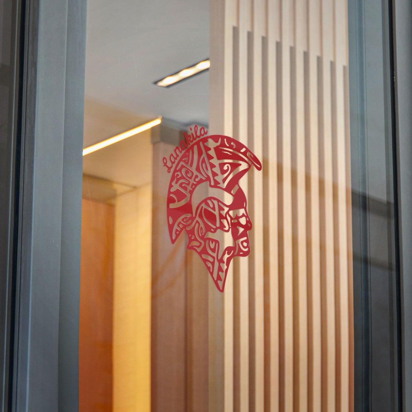 Bestest X Lanakila Die-Cut Stickers – Spartan Red