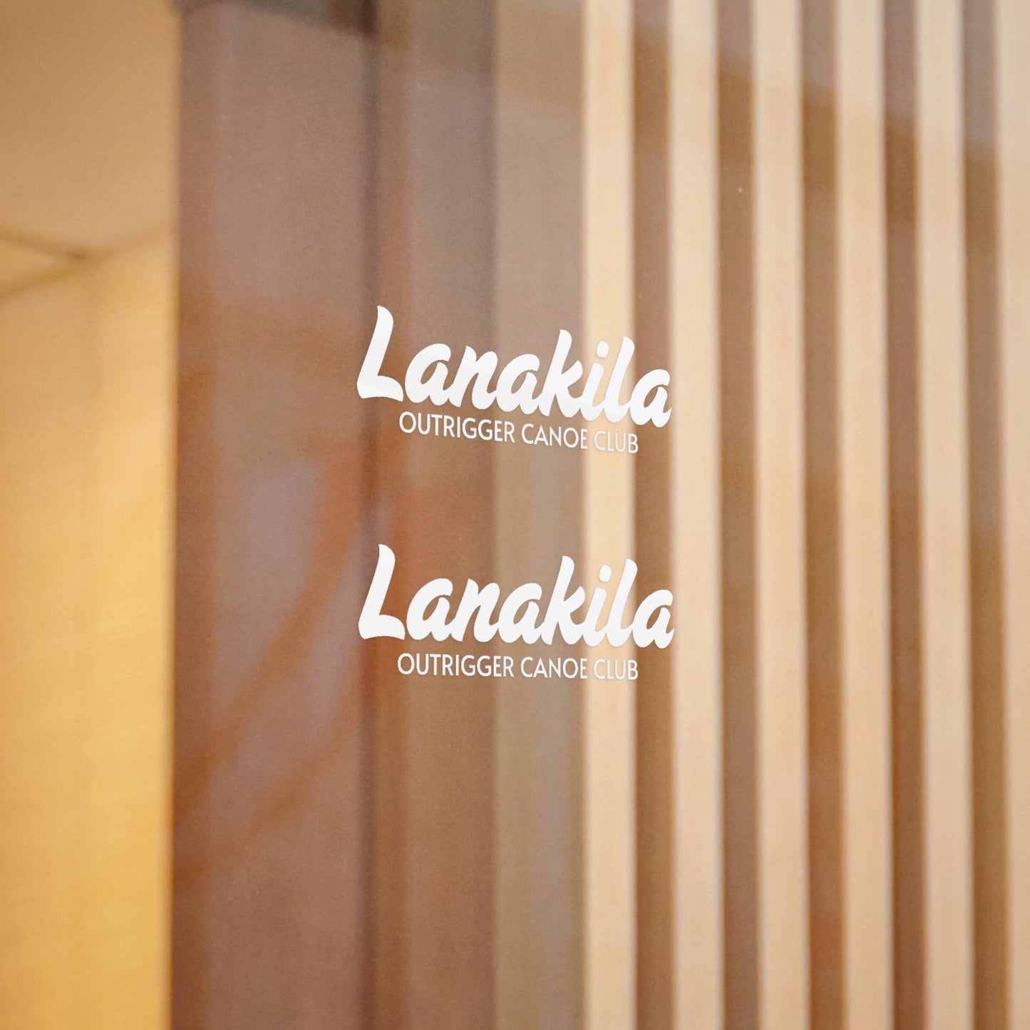 Bestest X Lanakila Die-Cut Stickers - Lanakila White