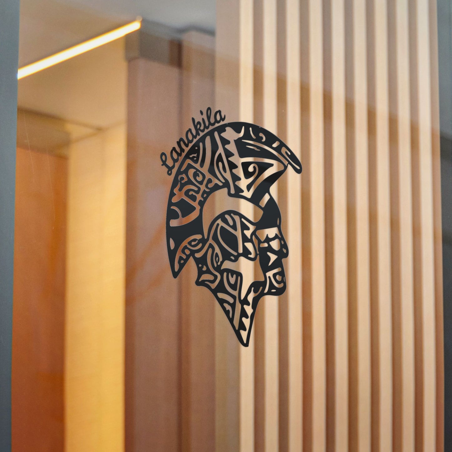 Bestest X Lanakila Die-Cut Stickers – Spartan Black