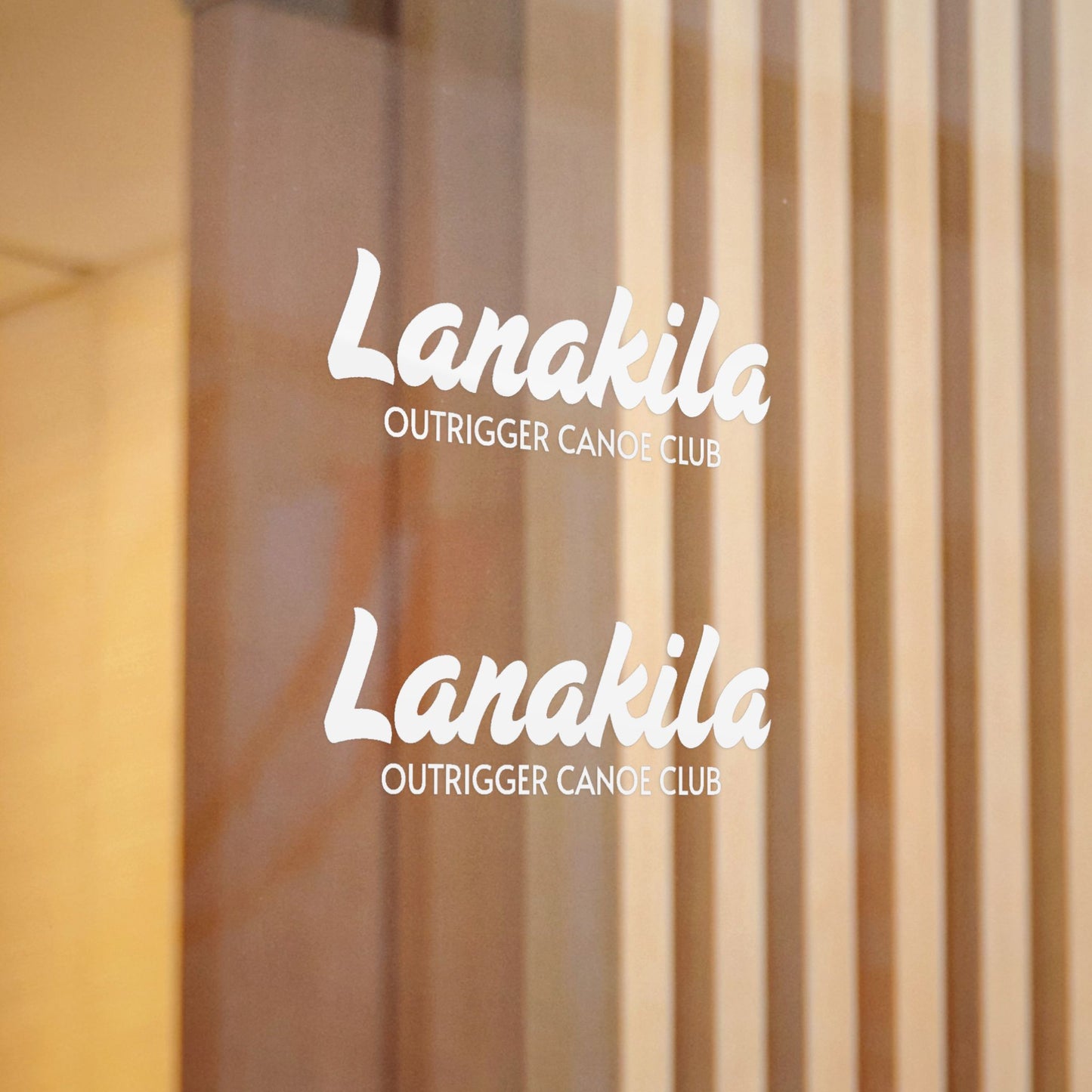 Bestest X Lanakila Die-Cut Stickers - Lanakila White