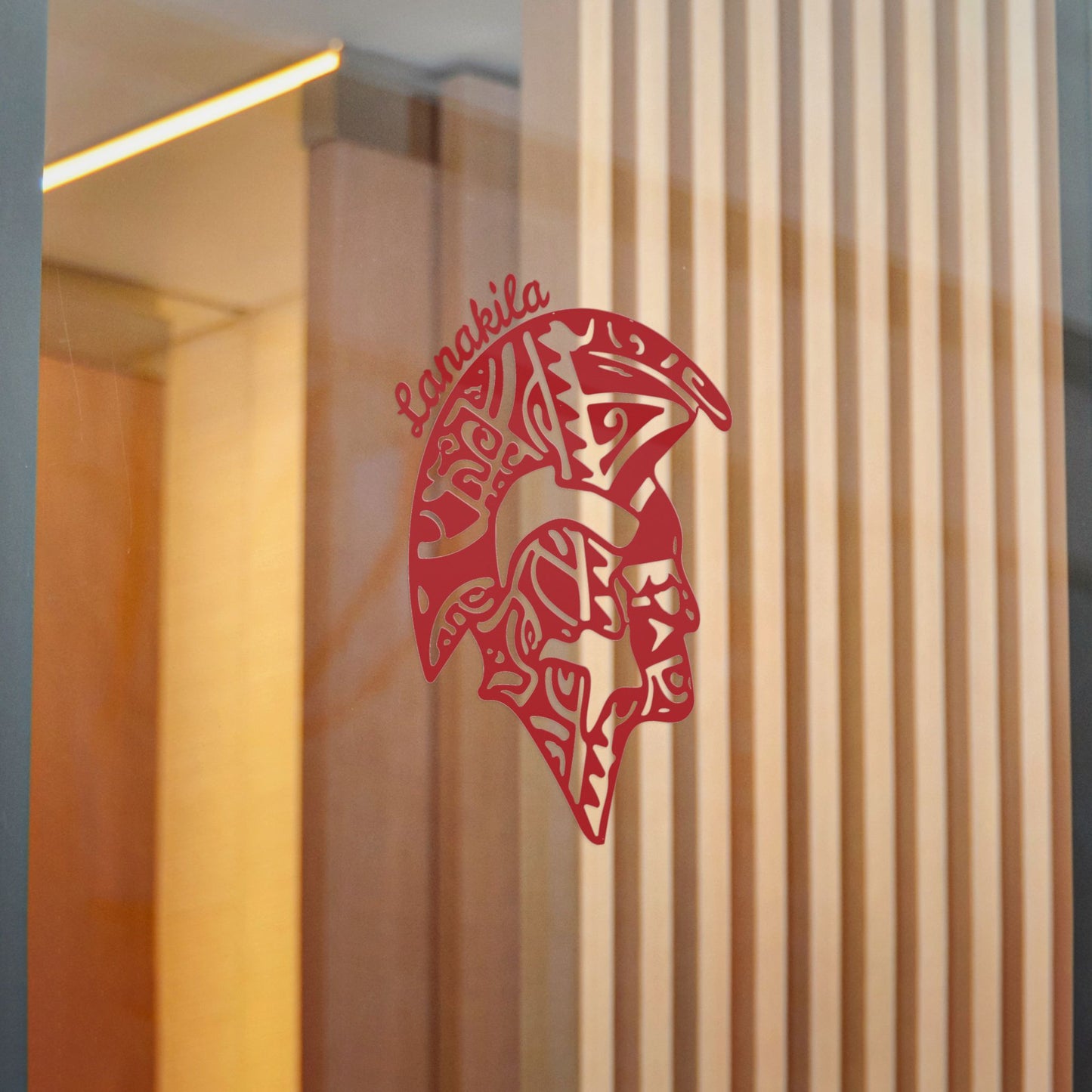 Bestest X Lanakila Die-Cut Stickers – Spartan Red