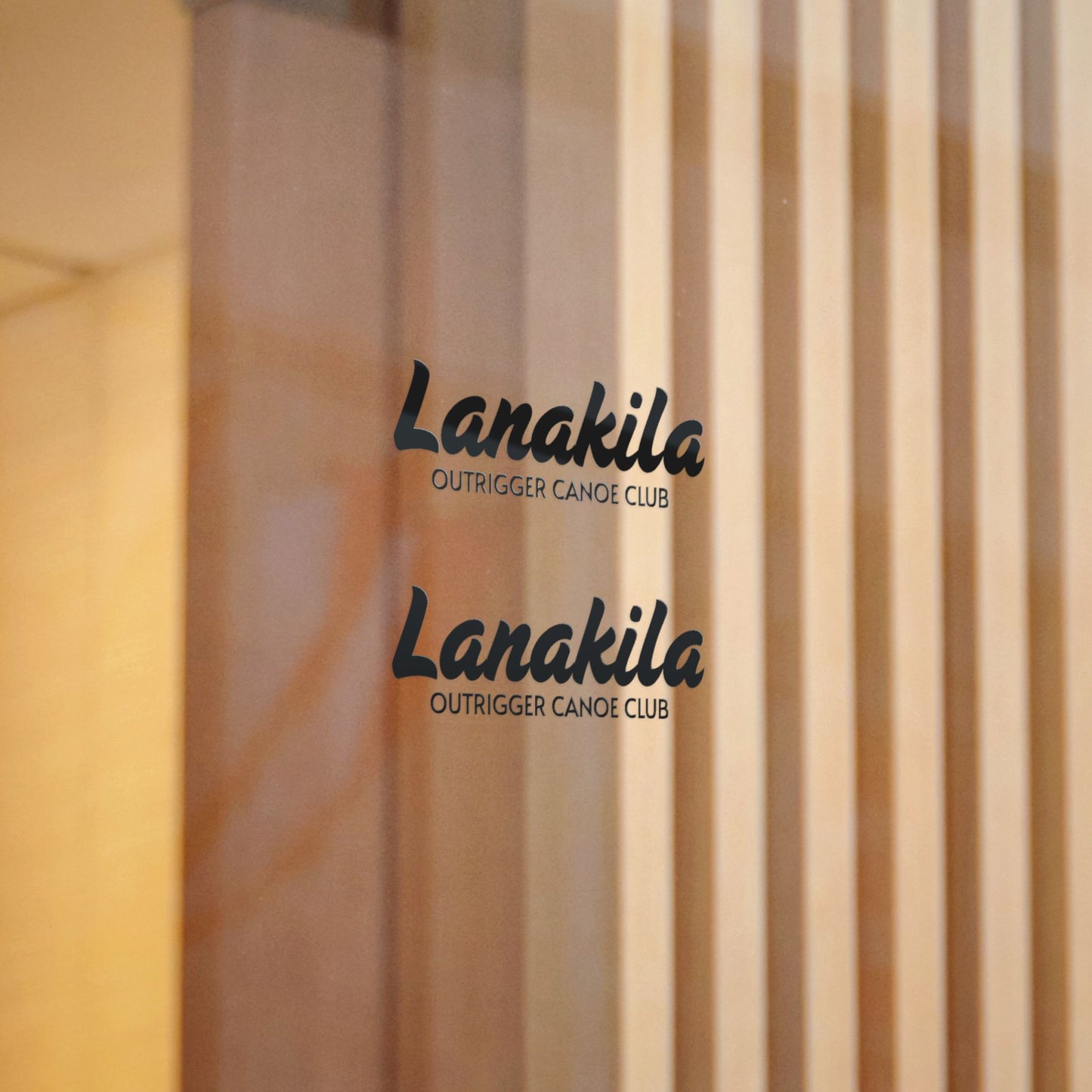 Bestest X Lanakila Die-Cut Stickers - Lanakila Black