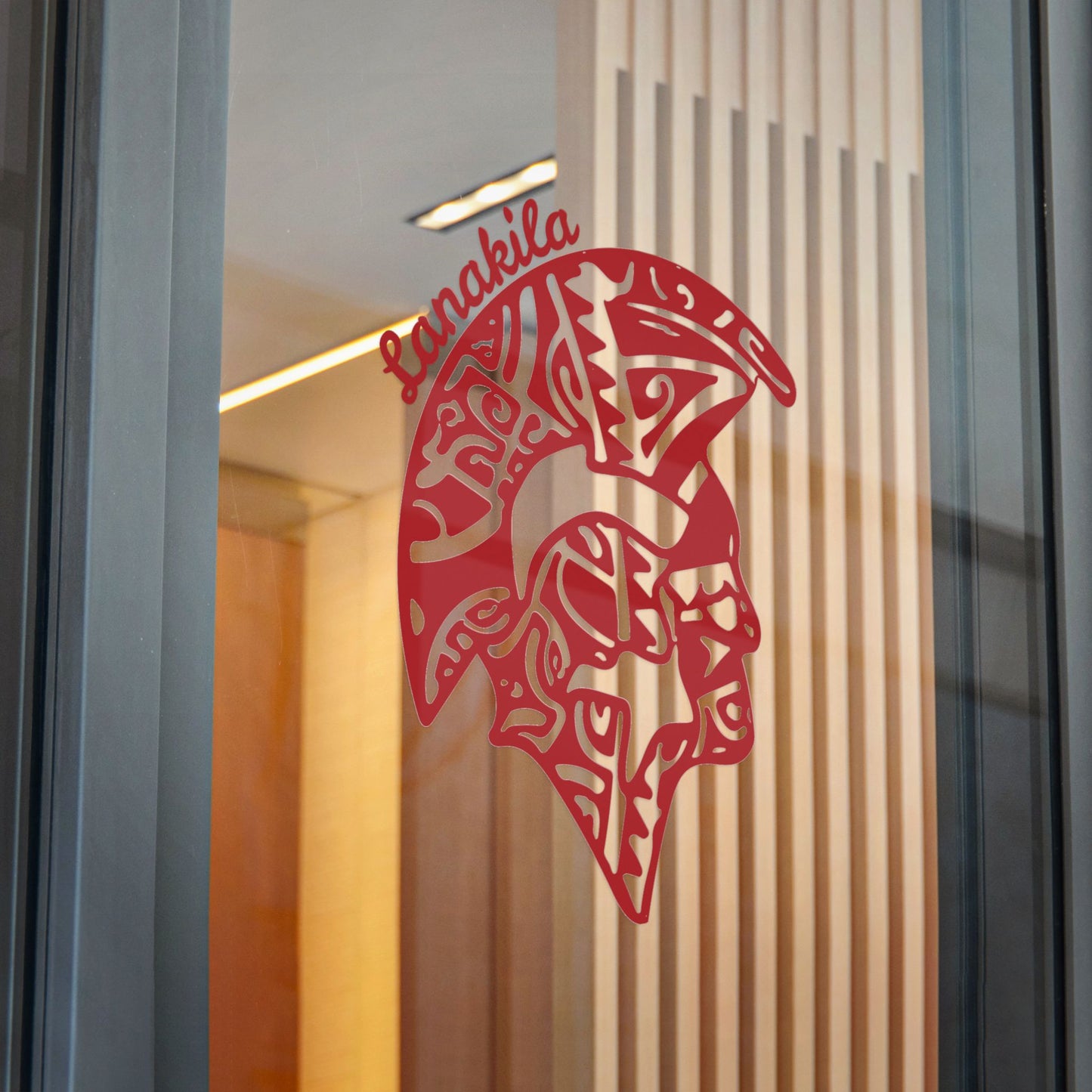 Bestest X Lanakila Die-Cut Stickers – Spartan Red