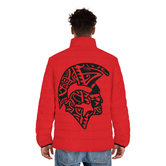 Bestest Brand X Lanakila Men's Puffer Jacket (AOP)