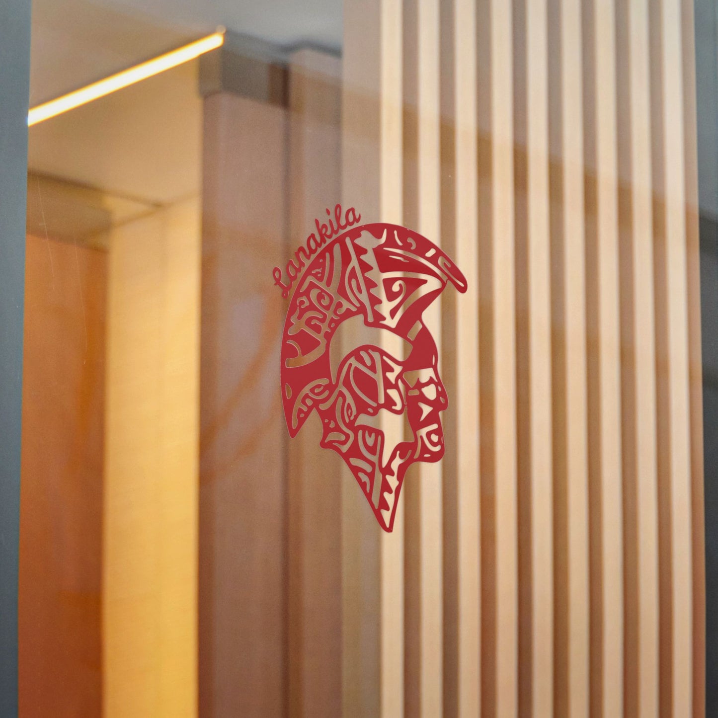 Bestest X Lanakila Die-Cut Stickers – Spartan Red