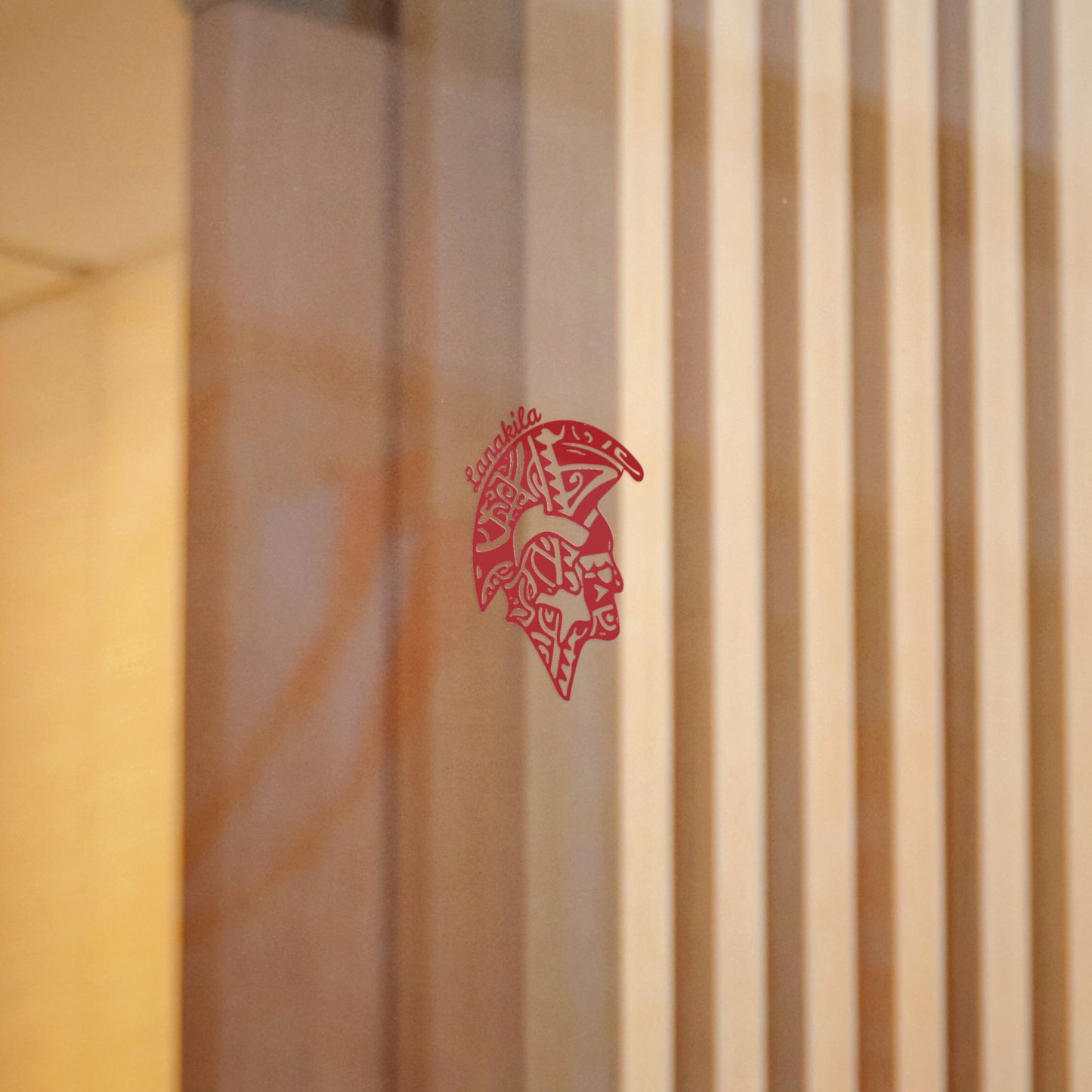 Bestest X Lanakila Die-Cut Stickers – Spartan Red