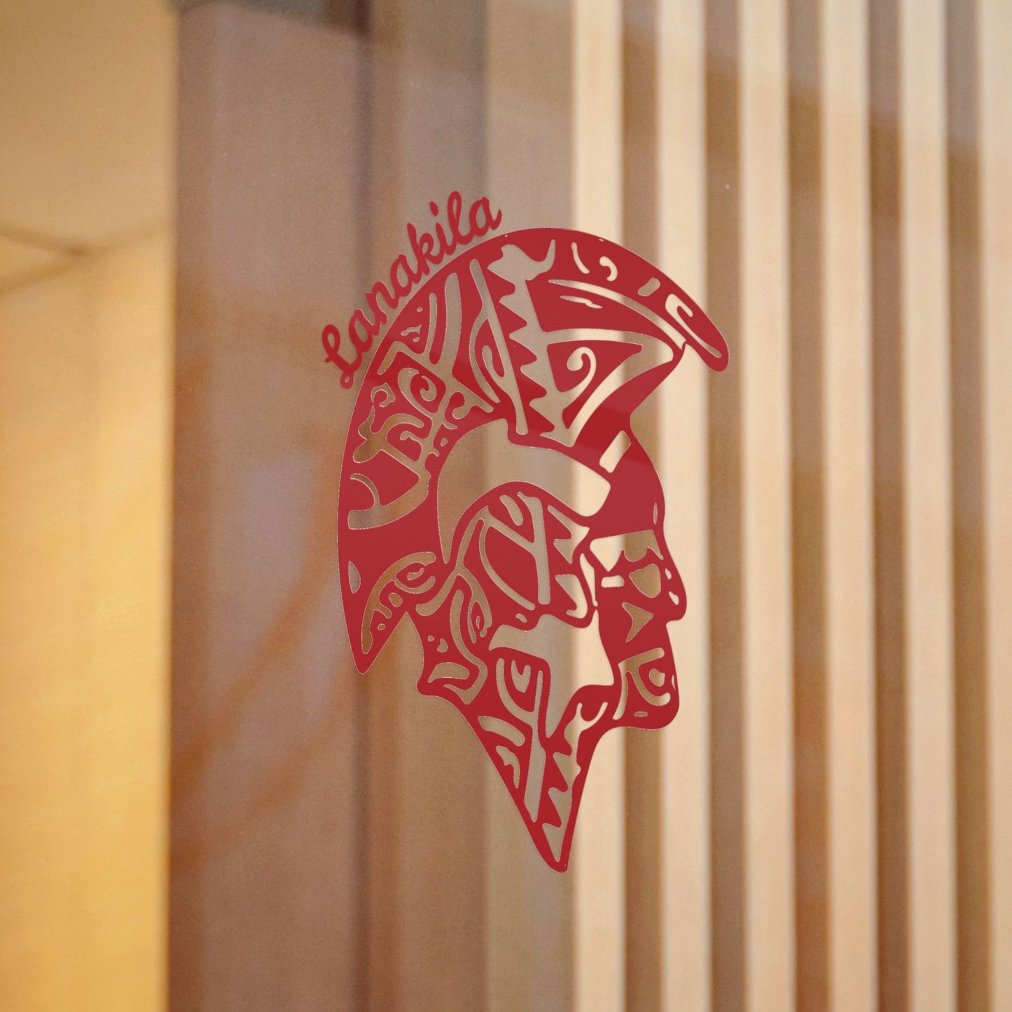 Bestest X Lanakila Die-Cut Stickers – Spartan Red