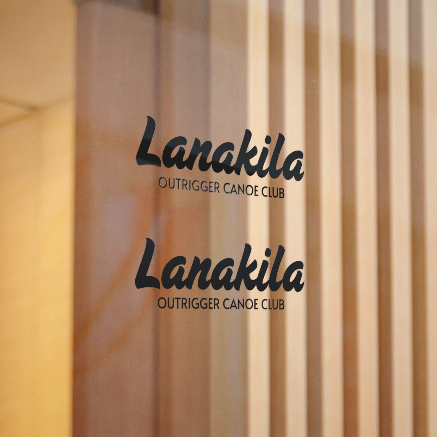 Bestest X Lanakila Die-Cut Stickers - Lanakila Black