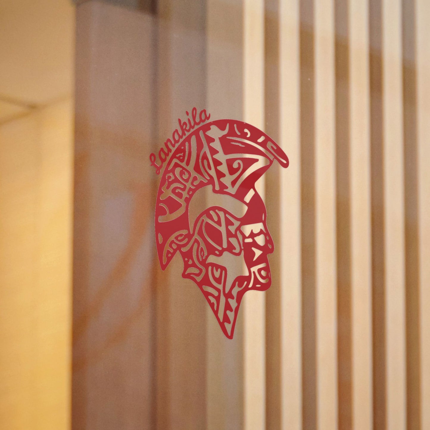 Bestest X Lanakila Die-Cut Stickers – Spartan Red