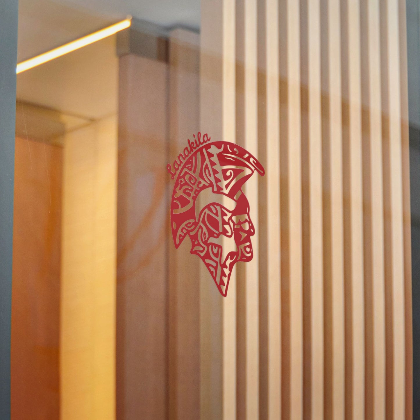 Bestest X Lanakila Die-Cut Stickers – Spartan Red