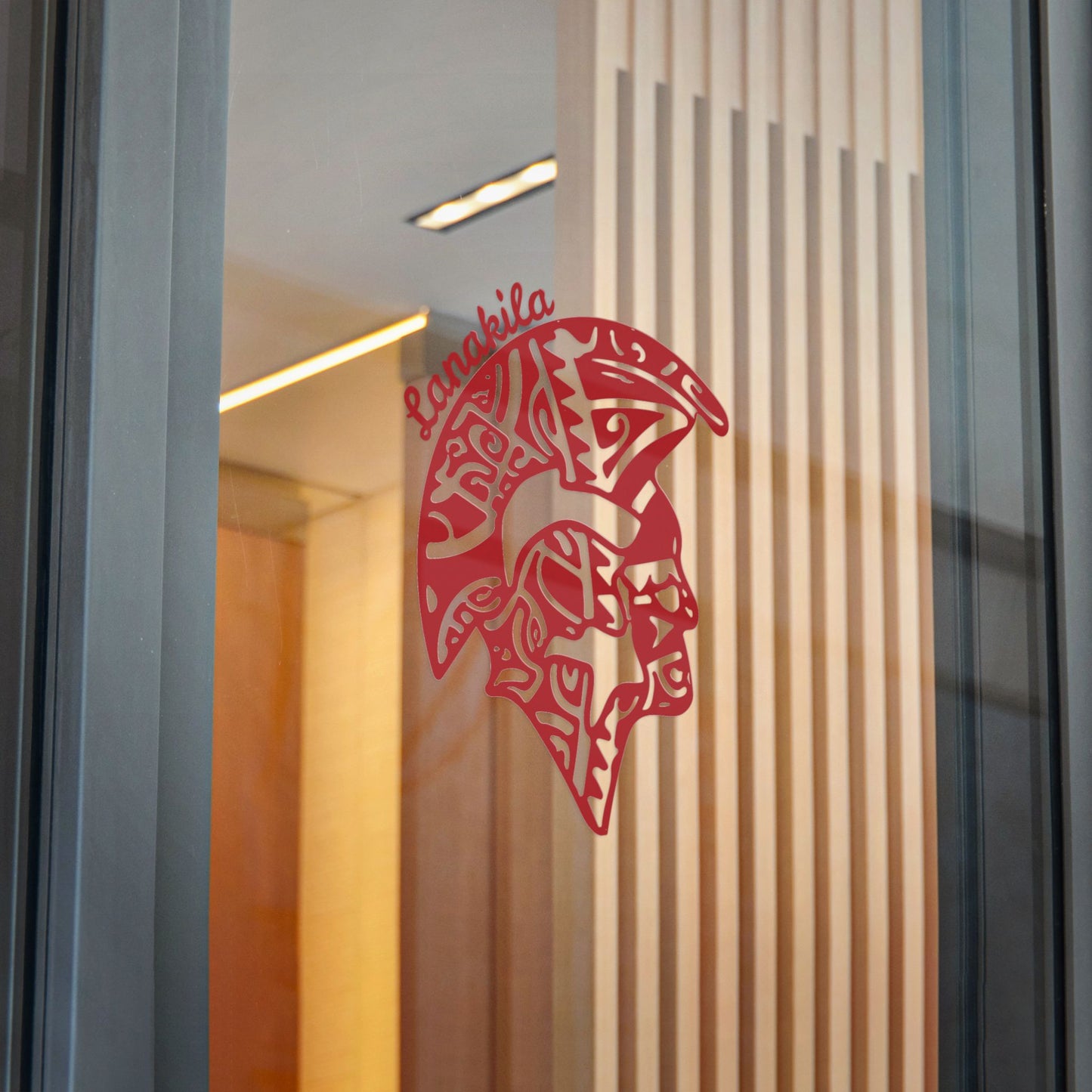 Bestest X Lanakila Die-Cut Stickers – Spartan Red