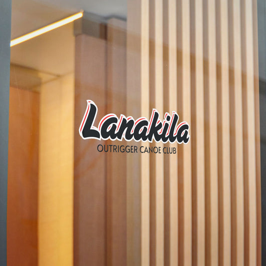 Bestest X Lanakila Die-Cut Stickers - Lanakila Blk/Red/Wht