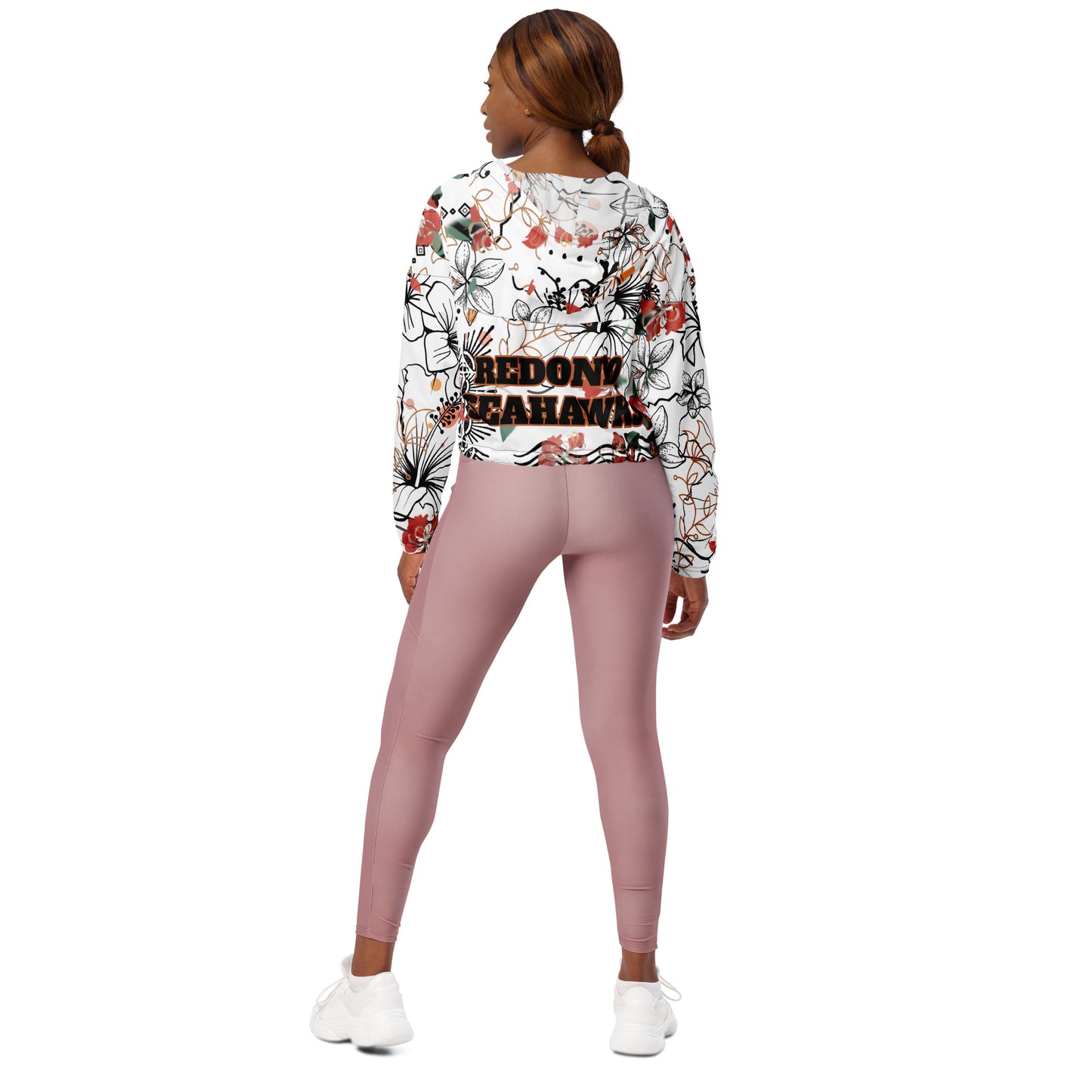 Bestest X Seahawks Women’s cropped windbreaker