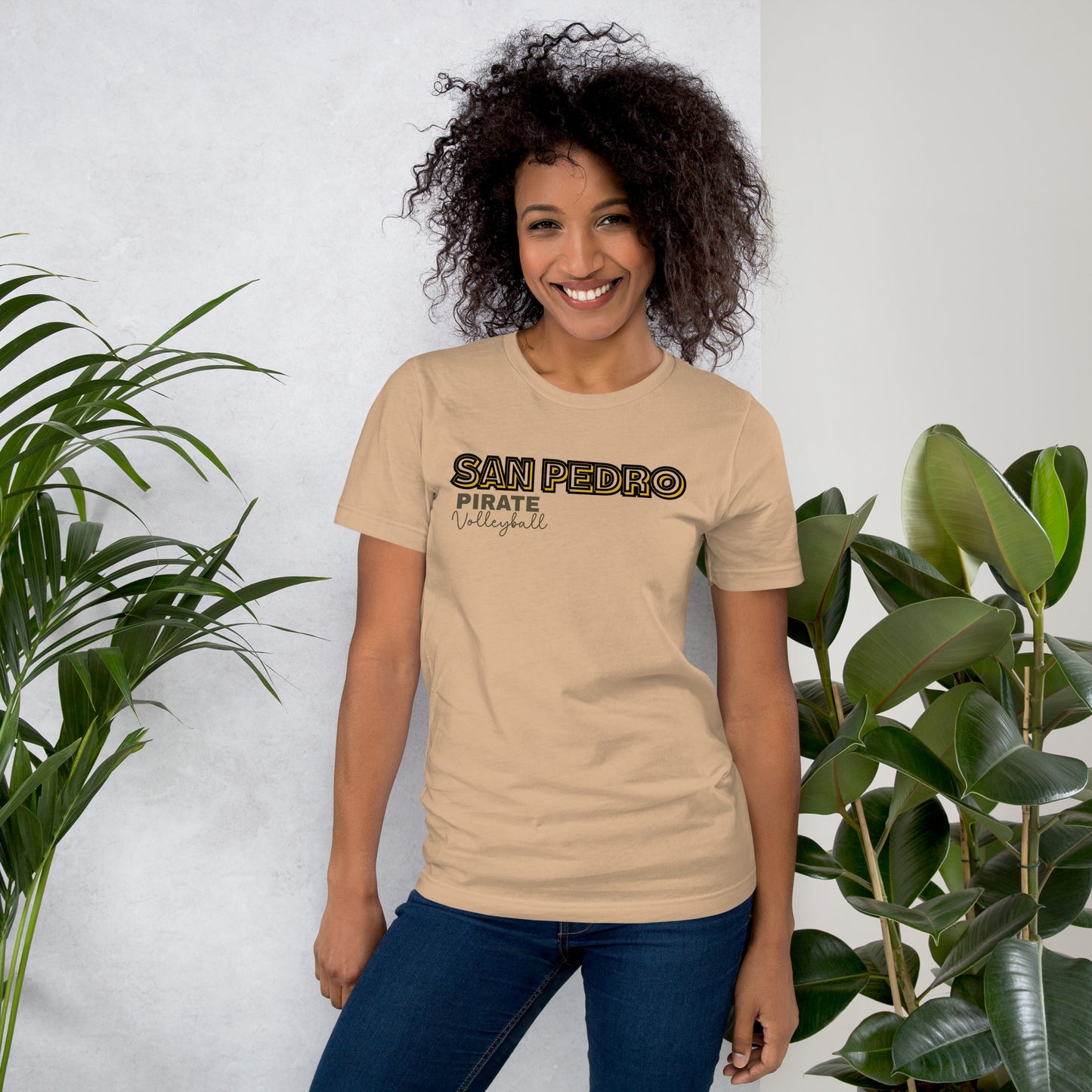 Bestest X Pirate Volleyball Tee