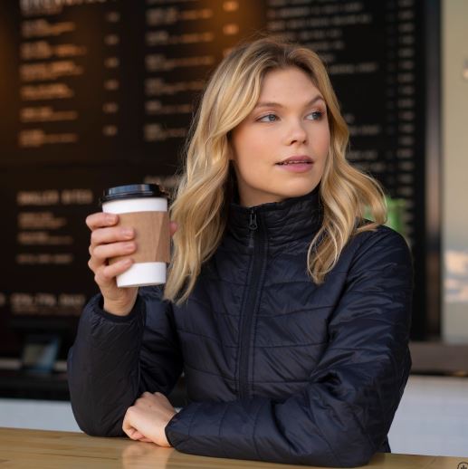 Bestest X Lanakila Womens light weight Puffer Jacket