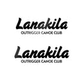 Bestest X Lanakila [Die-Cut Stickers] - Lanakila Black
