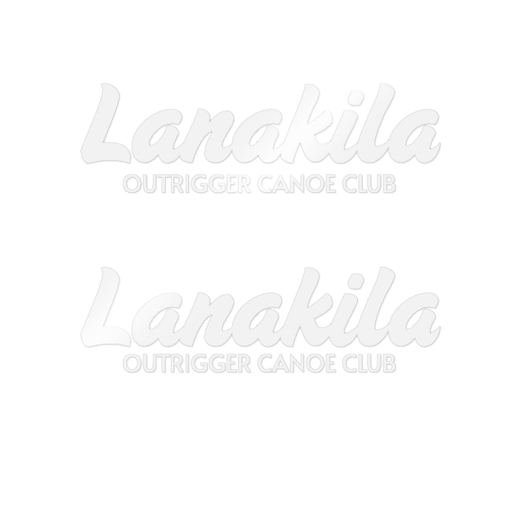 Bestest X Lanakila [Die-Cut Stickers] - Lanakila White