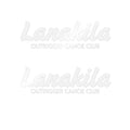 Bestest X Lanakila [Die-Cut Stickers] - Lanakila White