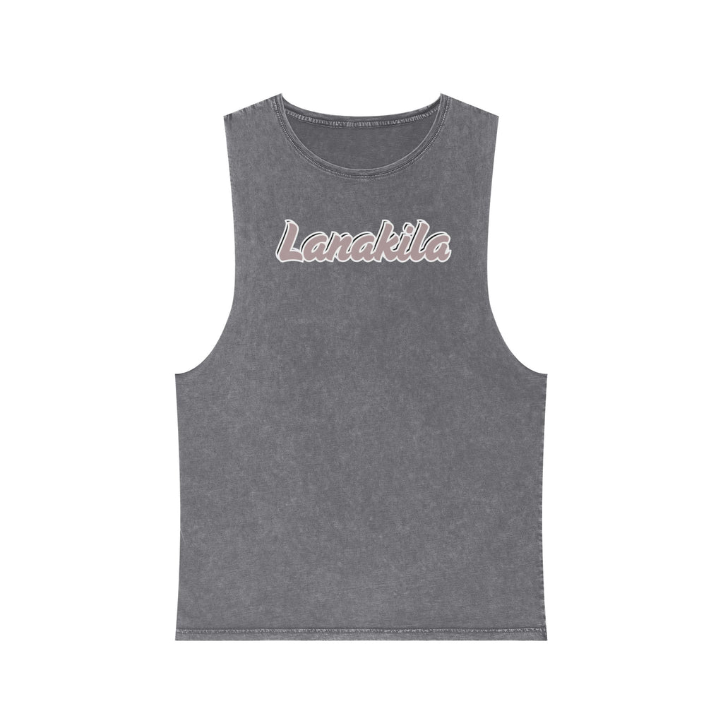 Bestest X Lanakila [Tank] Muscle Tee Acid Wash
