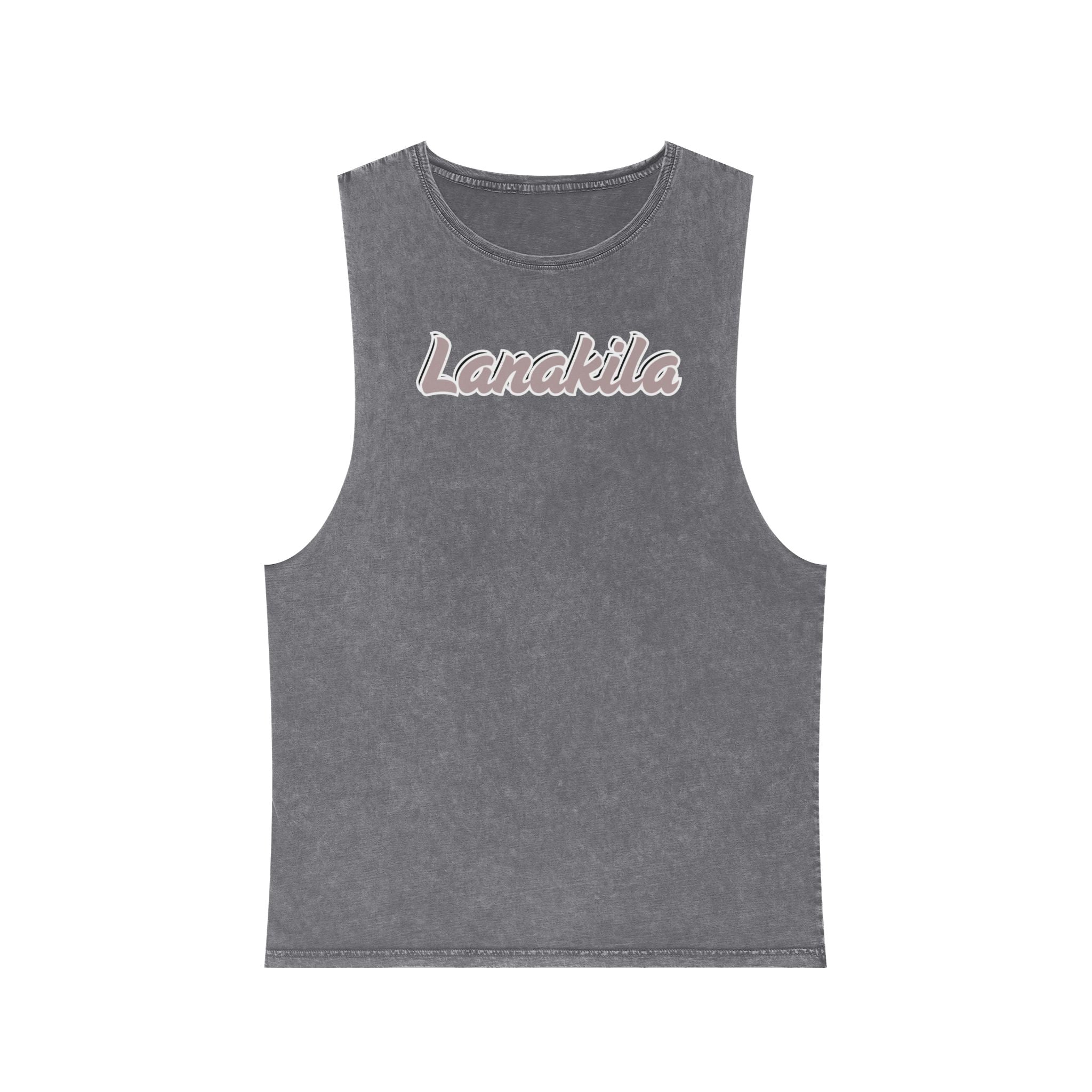 Bestest X Lanakila [Tank] Muscle Tee Acid Wash