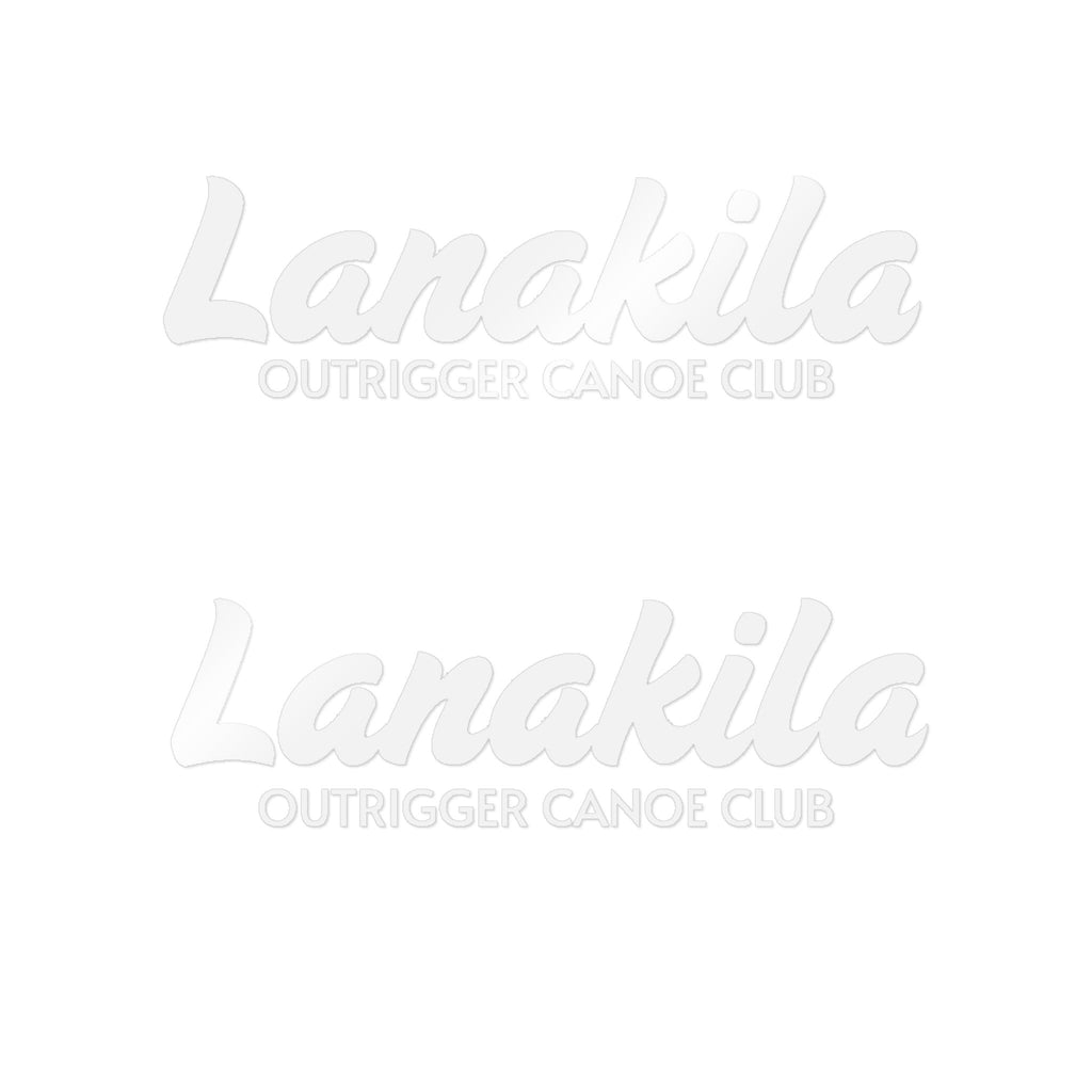Bestest X Lanakila [Die-Cut Stickers] - Lanakila White