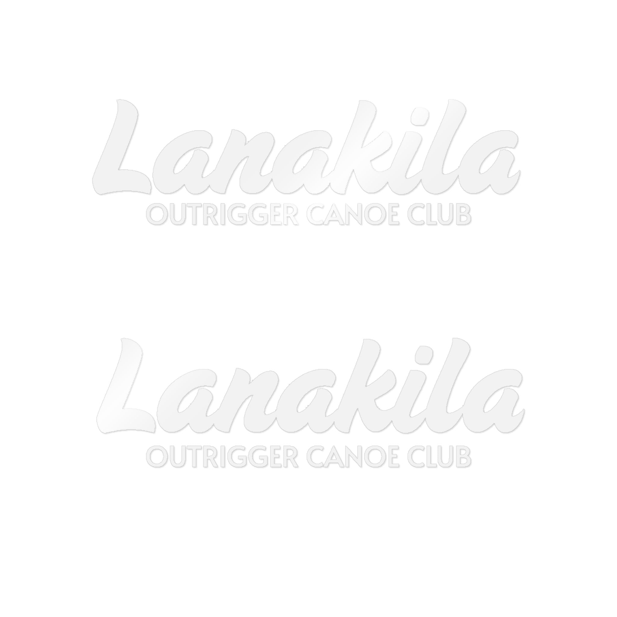 Bestest X Lanakila [Die-Cut Stickers] - Lanakila White
