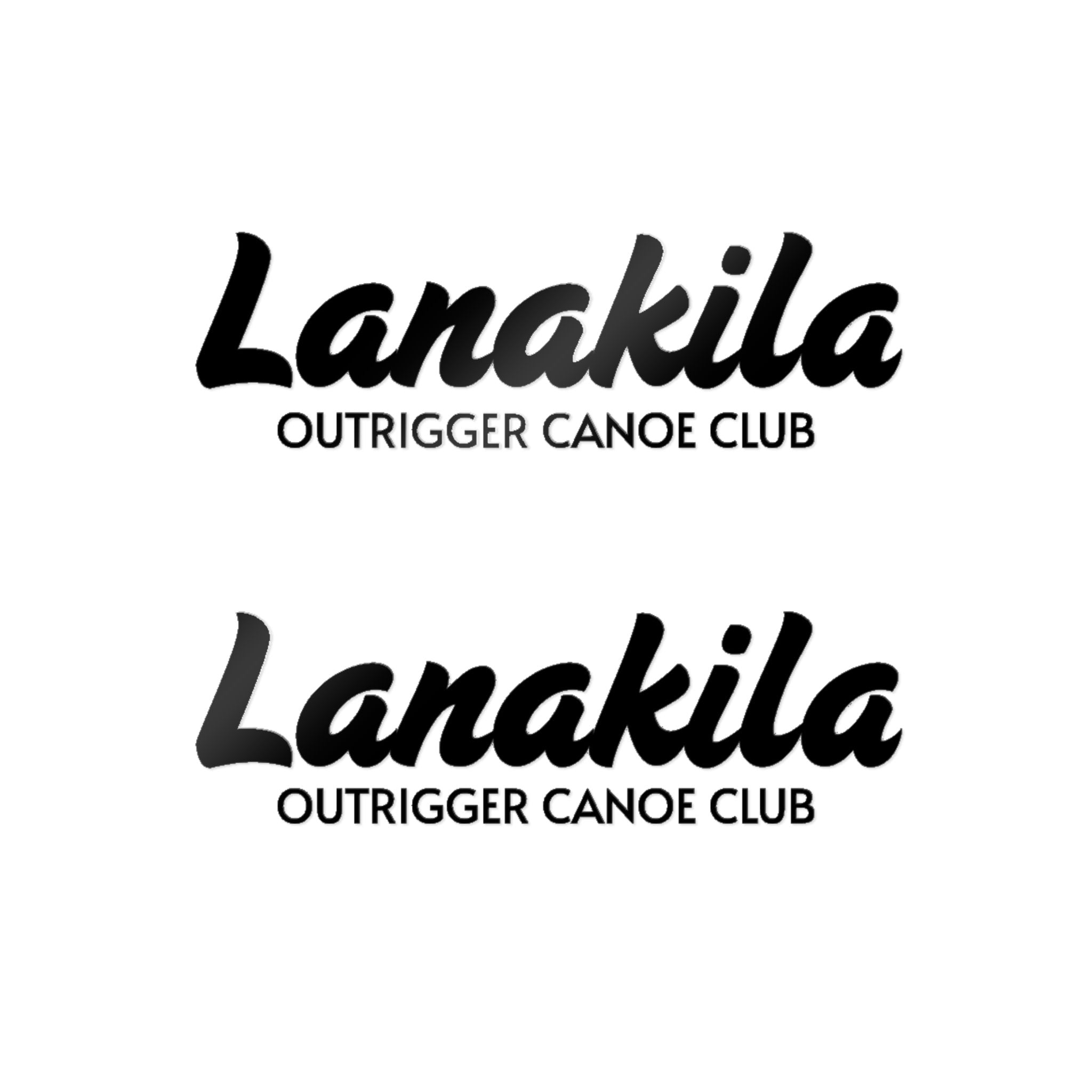 Bestest X Lanakila [Die-Cut Stickers] - Lanakila Black