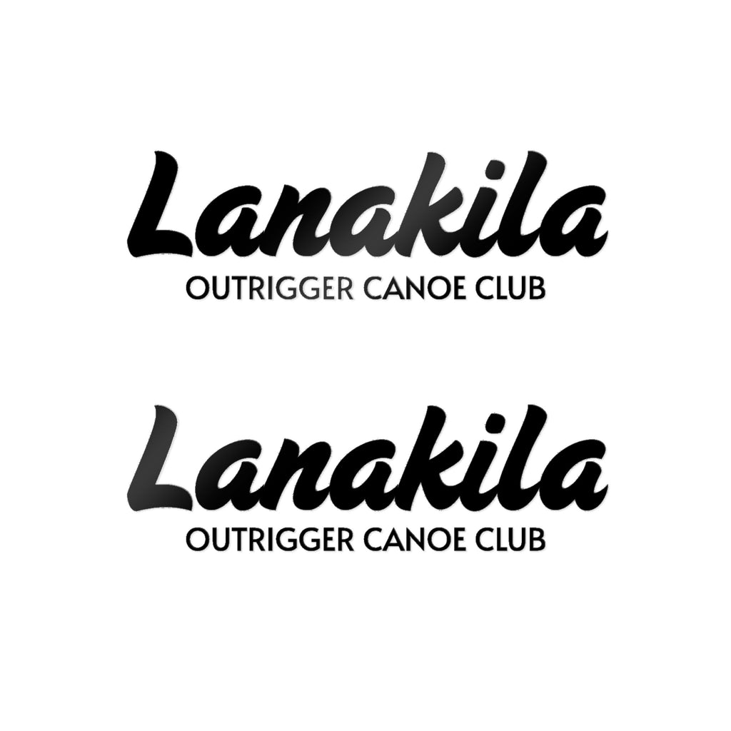 Bestest X Lanakila [Die-Cut Stickers] - Lanakila Black