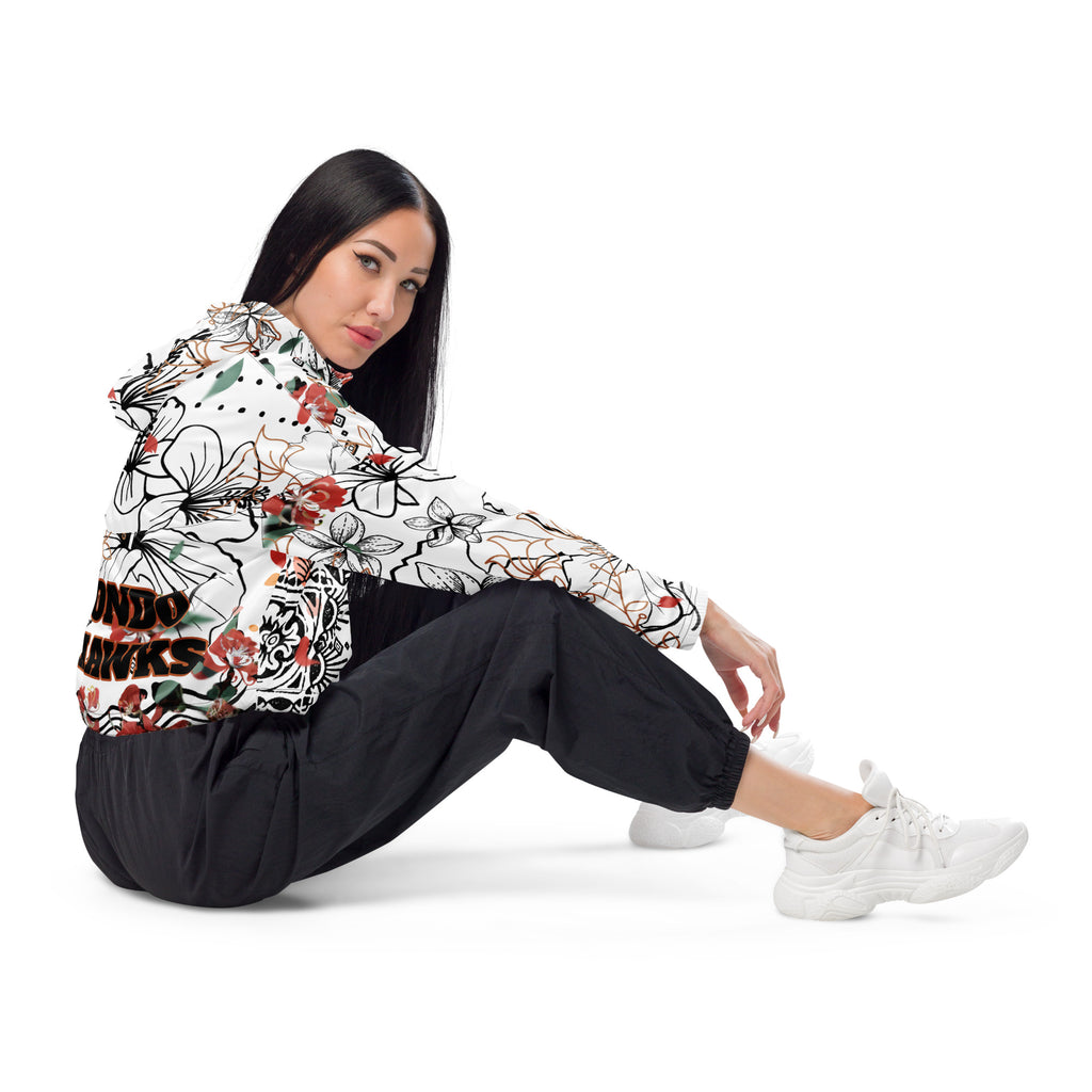 Bestest X Seahawks Women’s cropped windbreaker