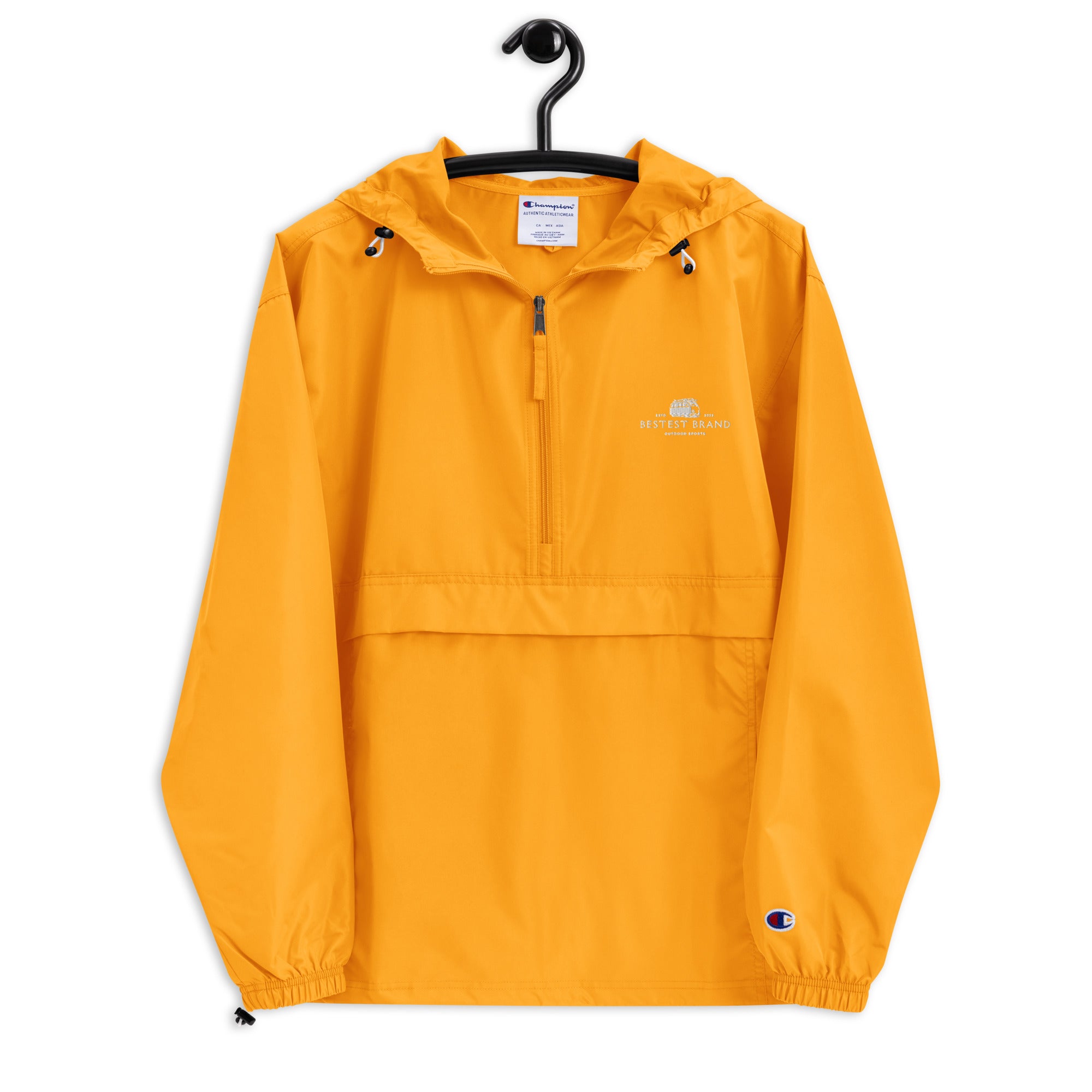 Bestest X Affirmations Embroidered Champion Packable Jacket