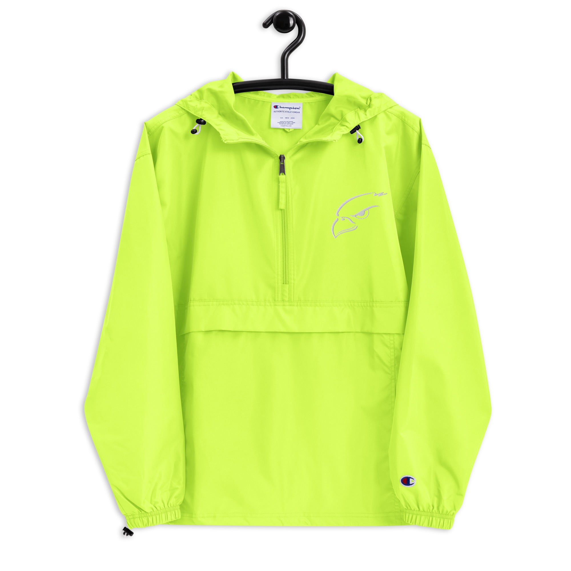 Bestest X Seahawks Embroidered Champion Packable Jacket