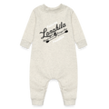Bestest X Lanakila Baby Fleece One Piece - heather oatmeal