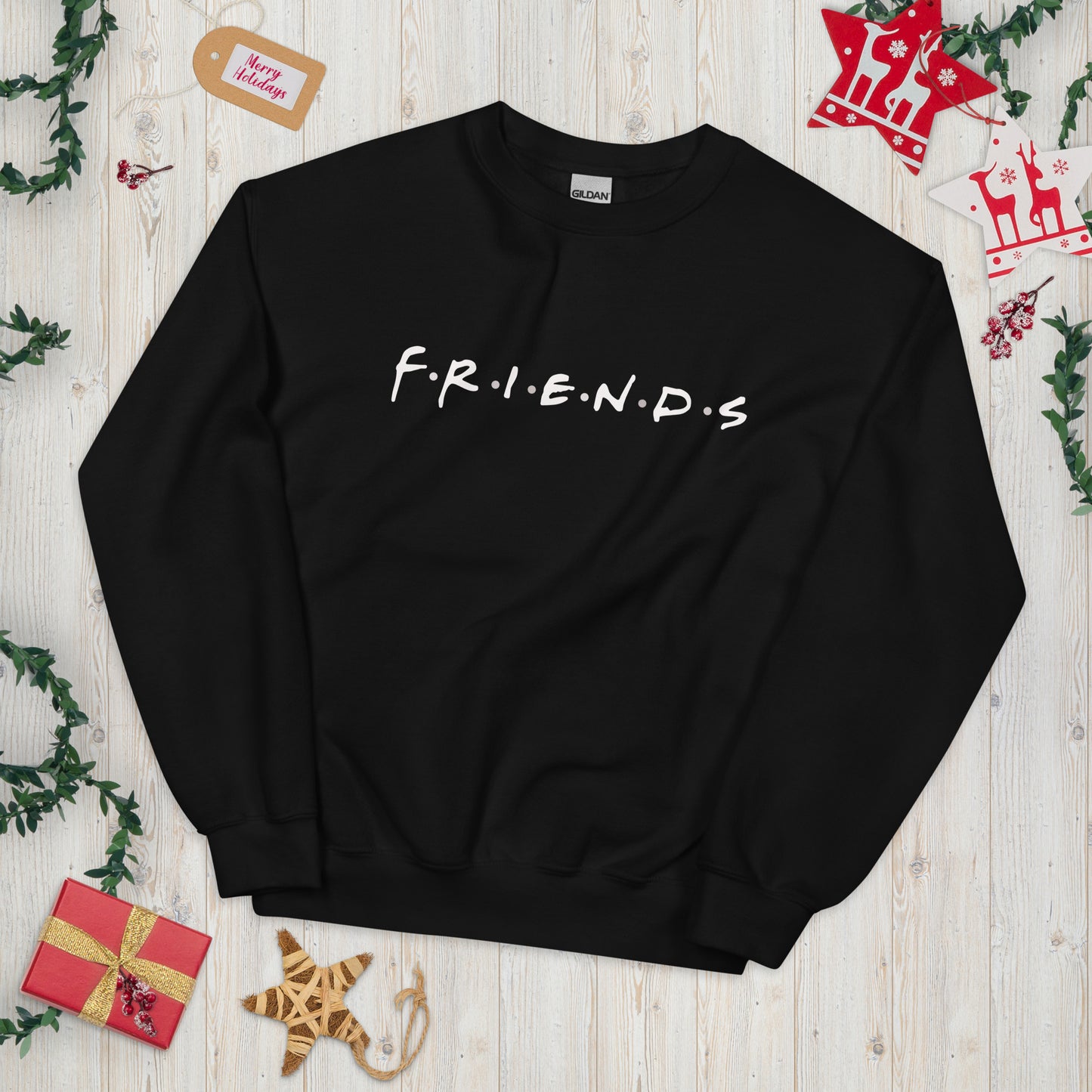 Bestest X Affirmations Friends Unisex Sweatshirt