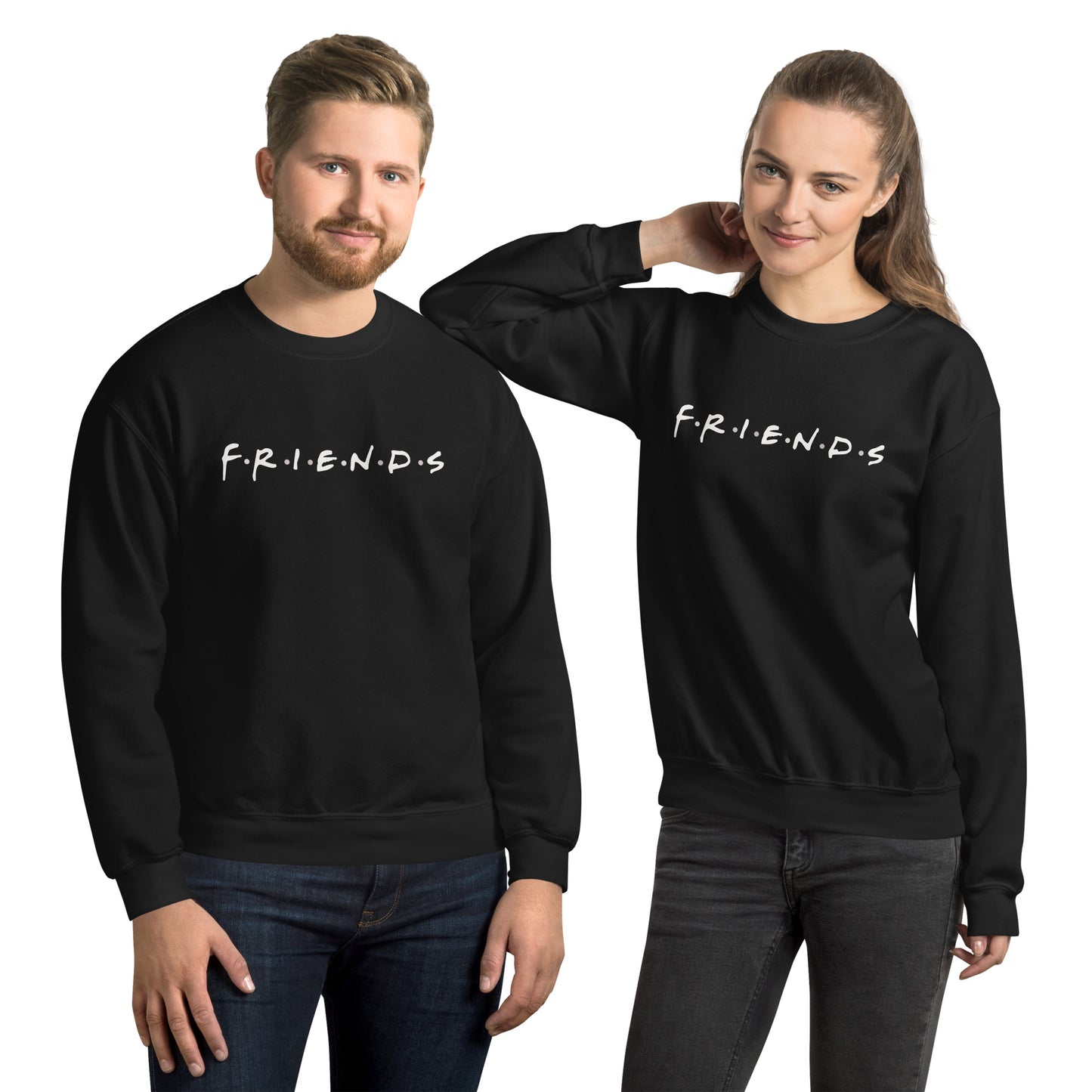 Bestest X Affirmations Friends Unisex Sweatshirt