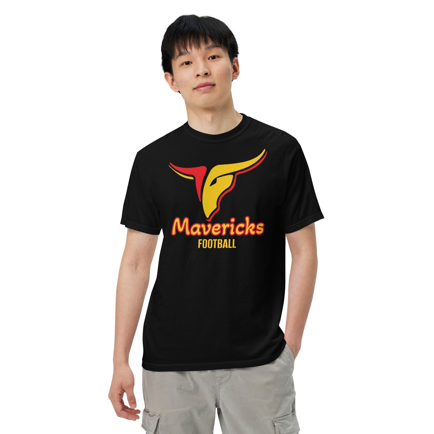 Bestest X Mavericks Unisex garment-dyed heavyweight t-shirt