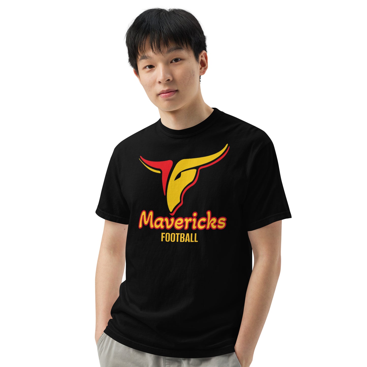 Bestest X Mavericks Unisex garment-dyed heavyweight t-shirt