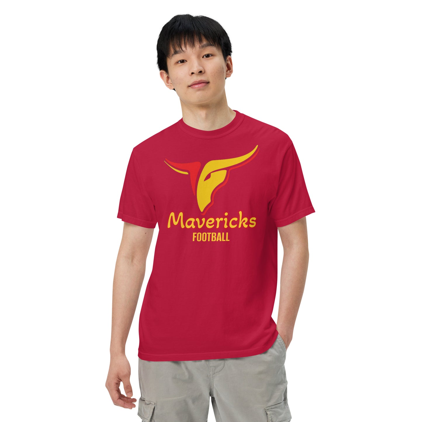 Bestest X Mavericks Unisex garment-dyed heavyweight t-shirt