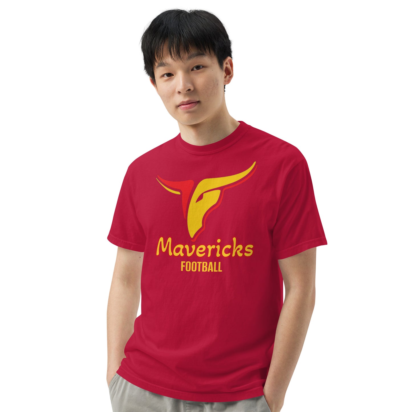 Bestest X Mavericks Unisex garment-dyed heavyweight t-shirt