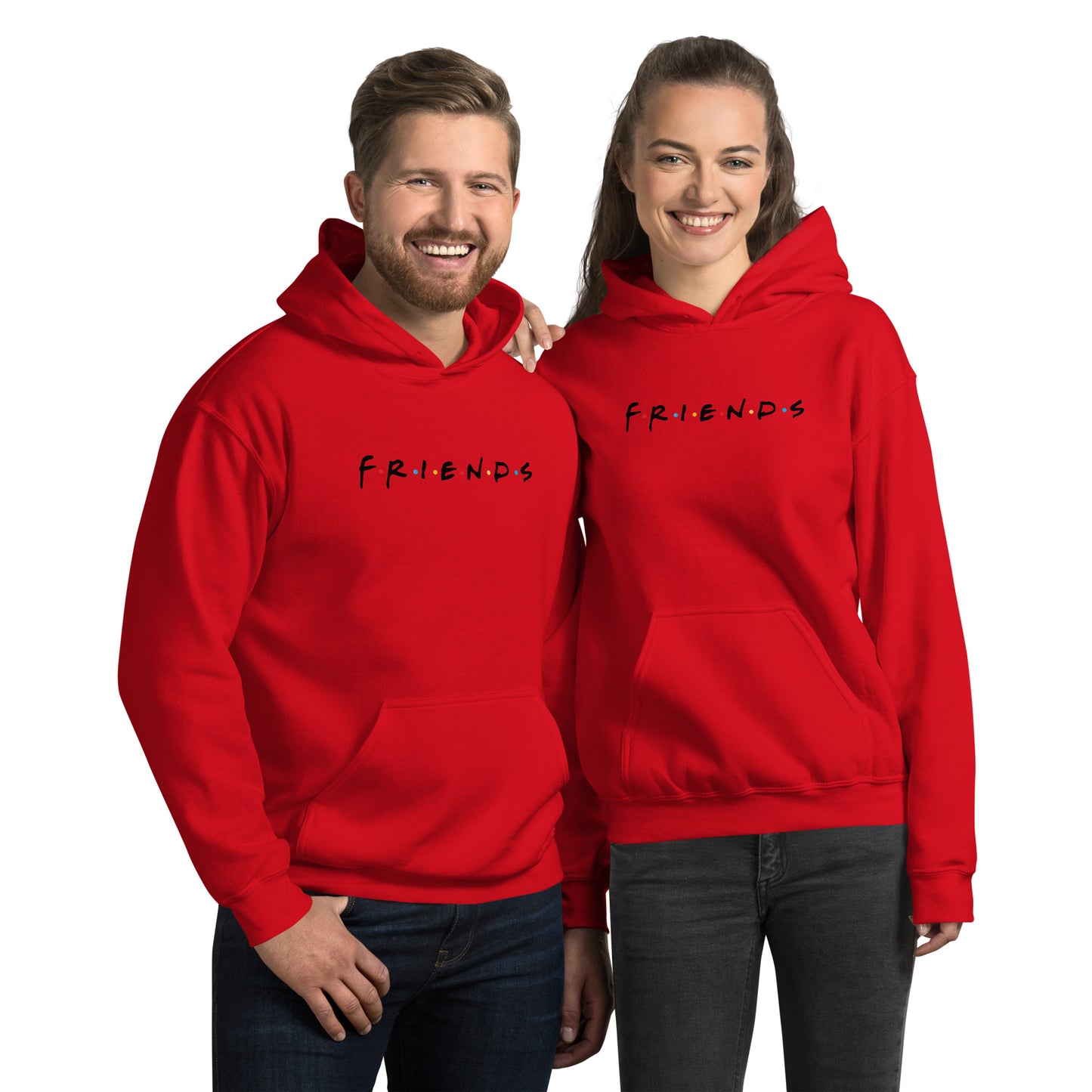 Bestest X Affirmations Friends Unisex Hoodie