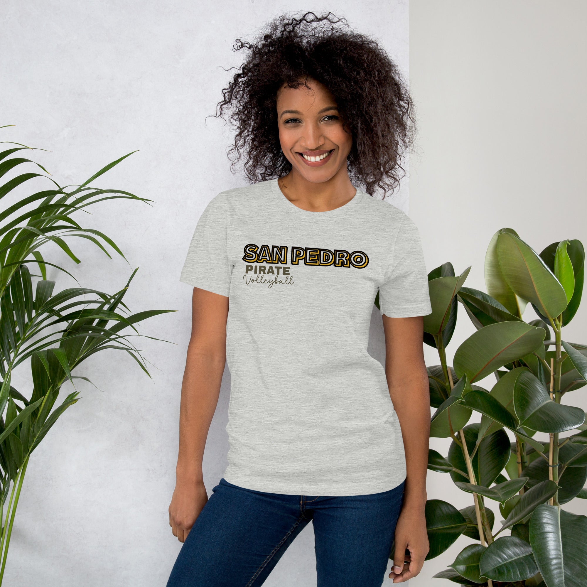 Bestest X Pirate Volleyball Tee