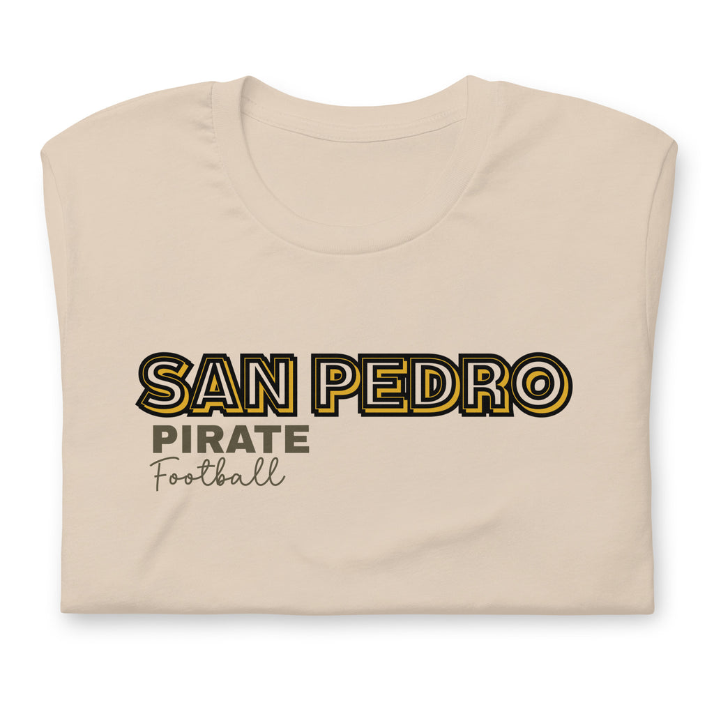 Bestest X Pirate Football Tee