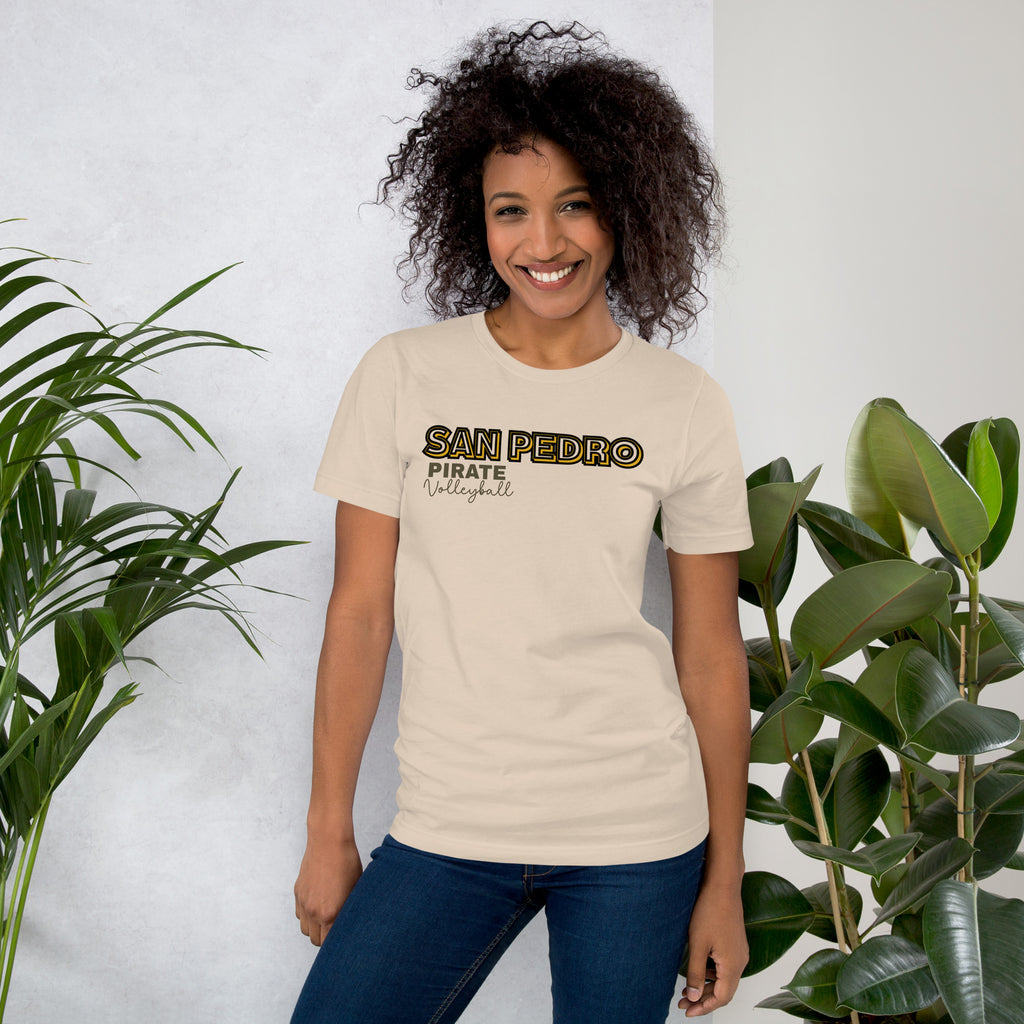 Bestest X Pirate Volleyball Tee