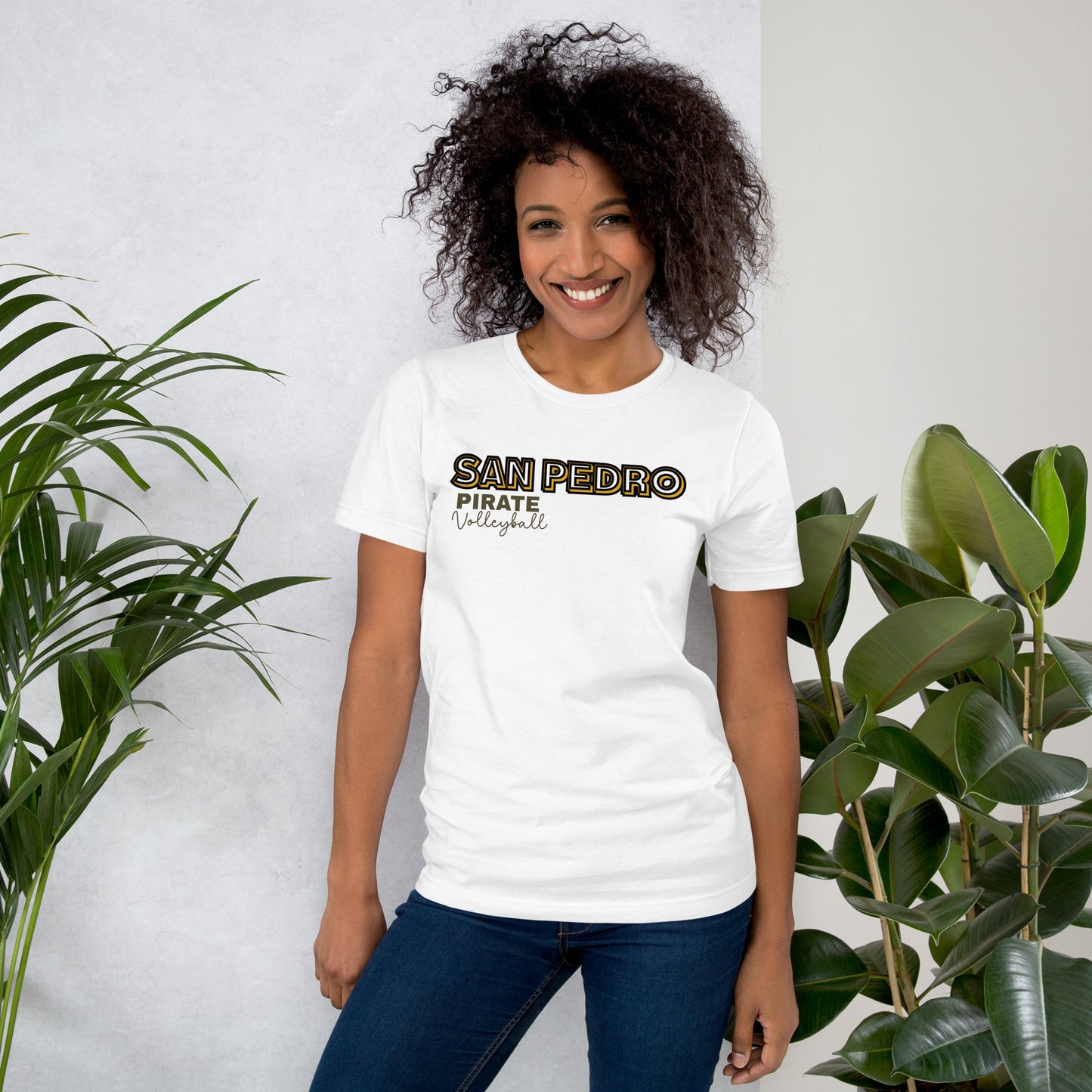 Bestest X Pirate Volleyball Tee