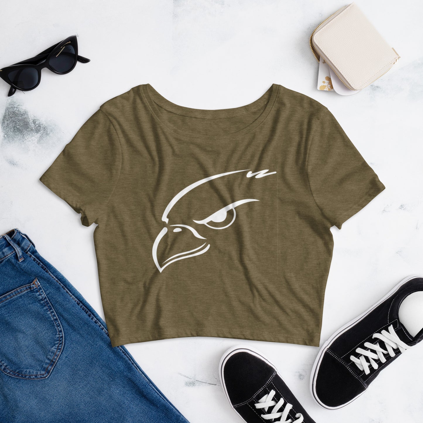 Bestest X Seahawks Women’s Crop Tee