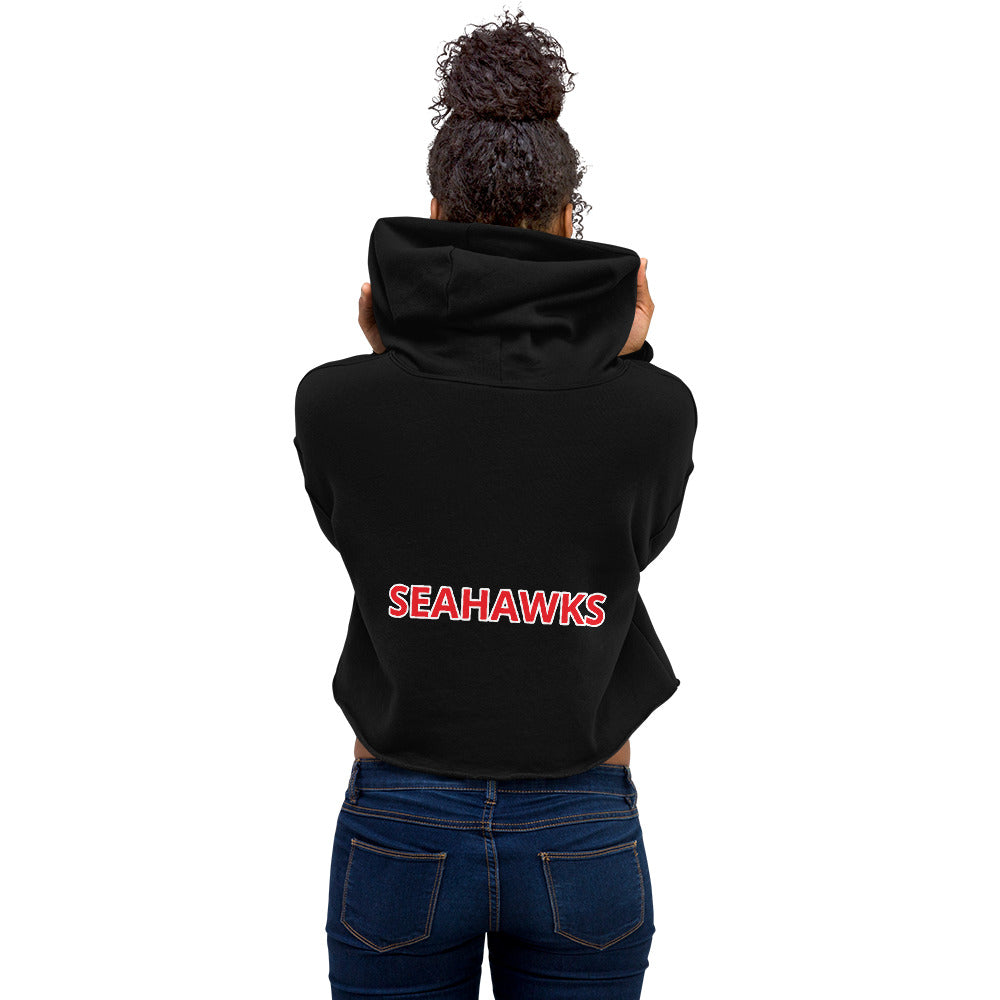 Bestest X Seahawks Crop Hoodie