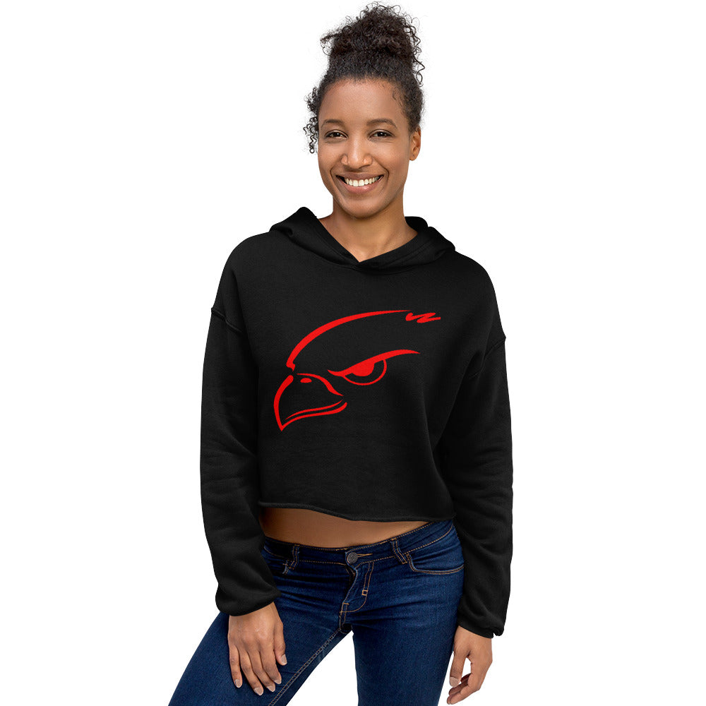 Bestest X Seahawks Crop Hoodie