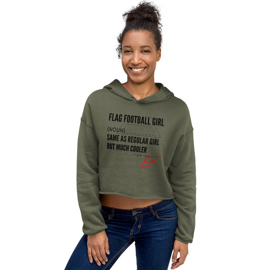 Bestest X Seahawks Crop Hoodie