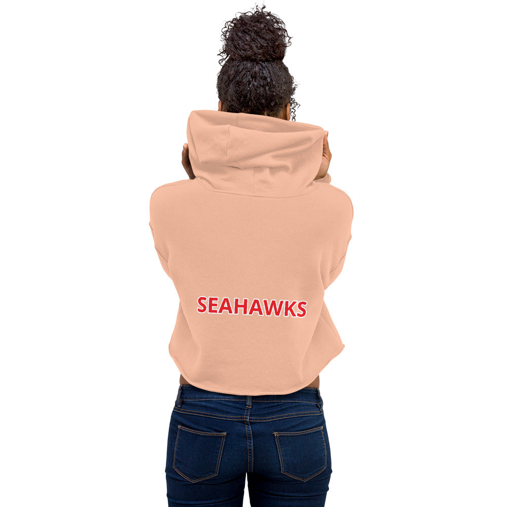 Bestest X Seahawks Crop Hoodie