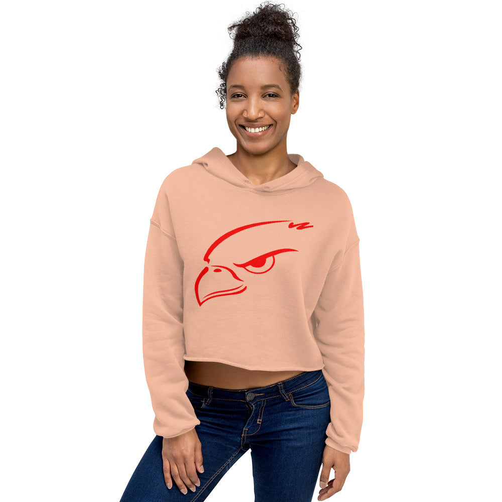 Bestest X Seahawks Crop Hoodie